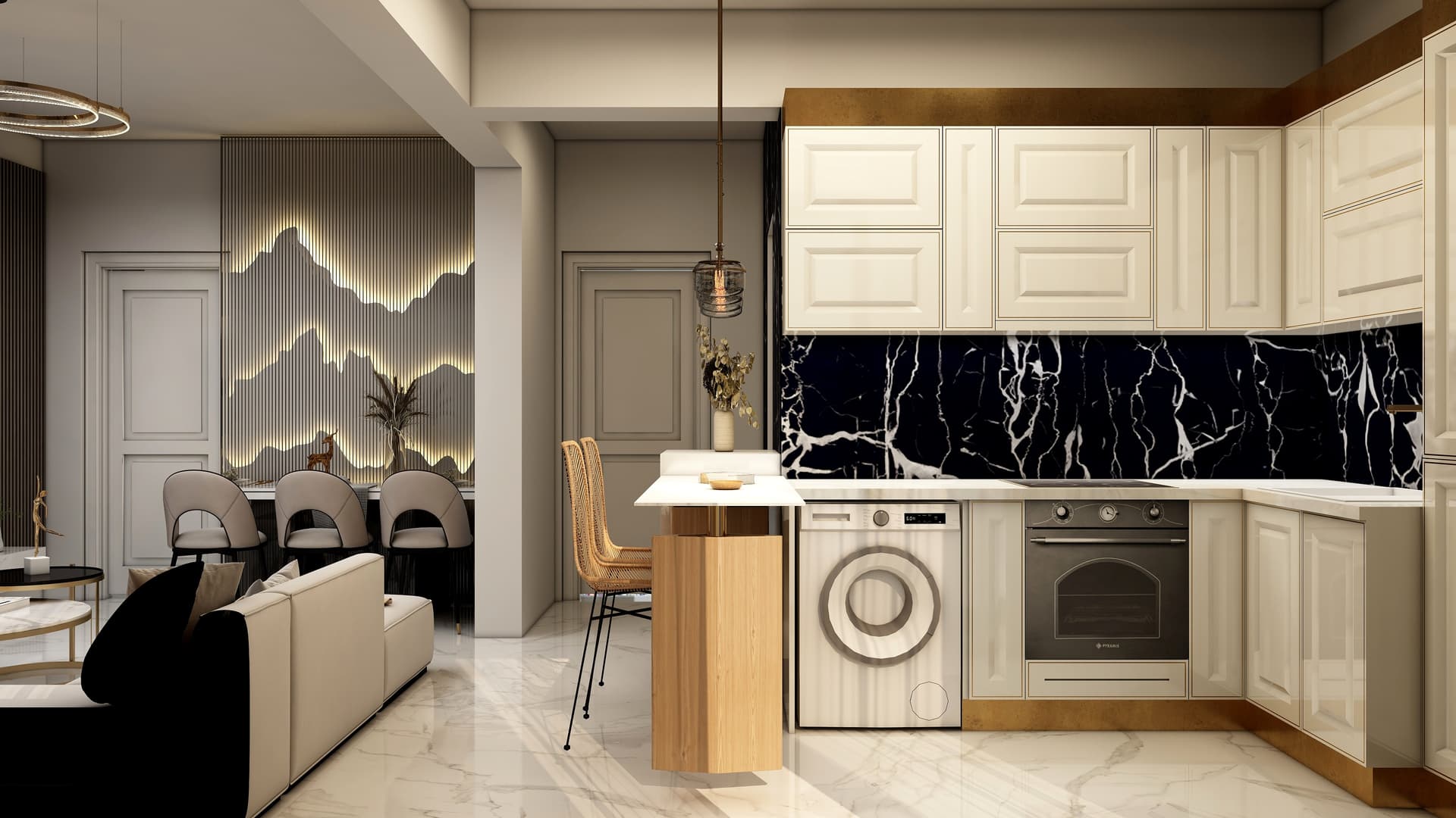 Apartment Lumiere interior